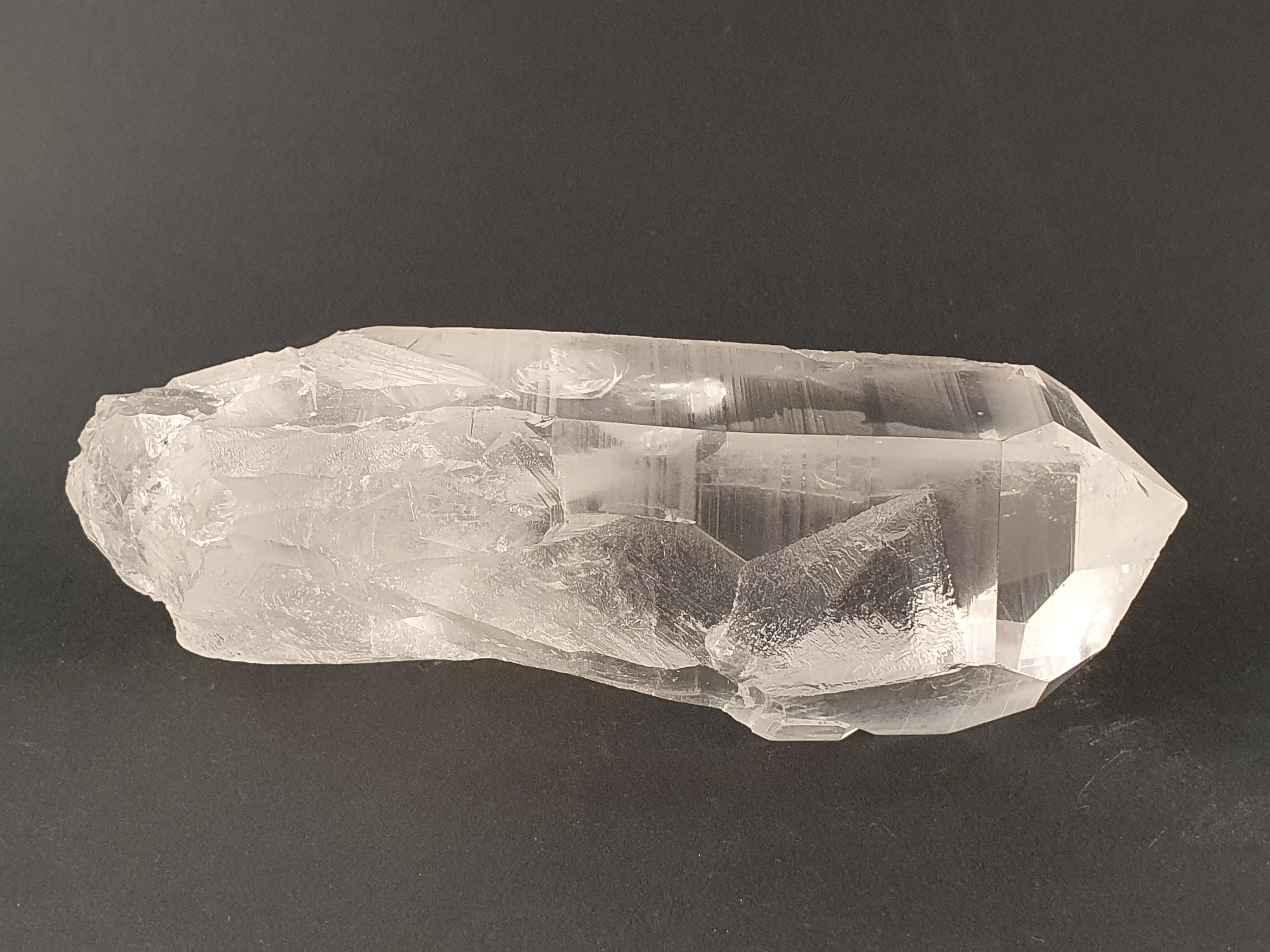 Bergkristall, spets ca. 13cm Brasilien