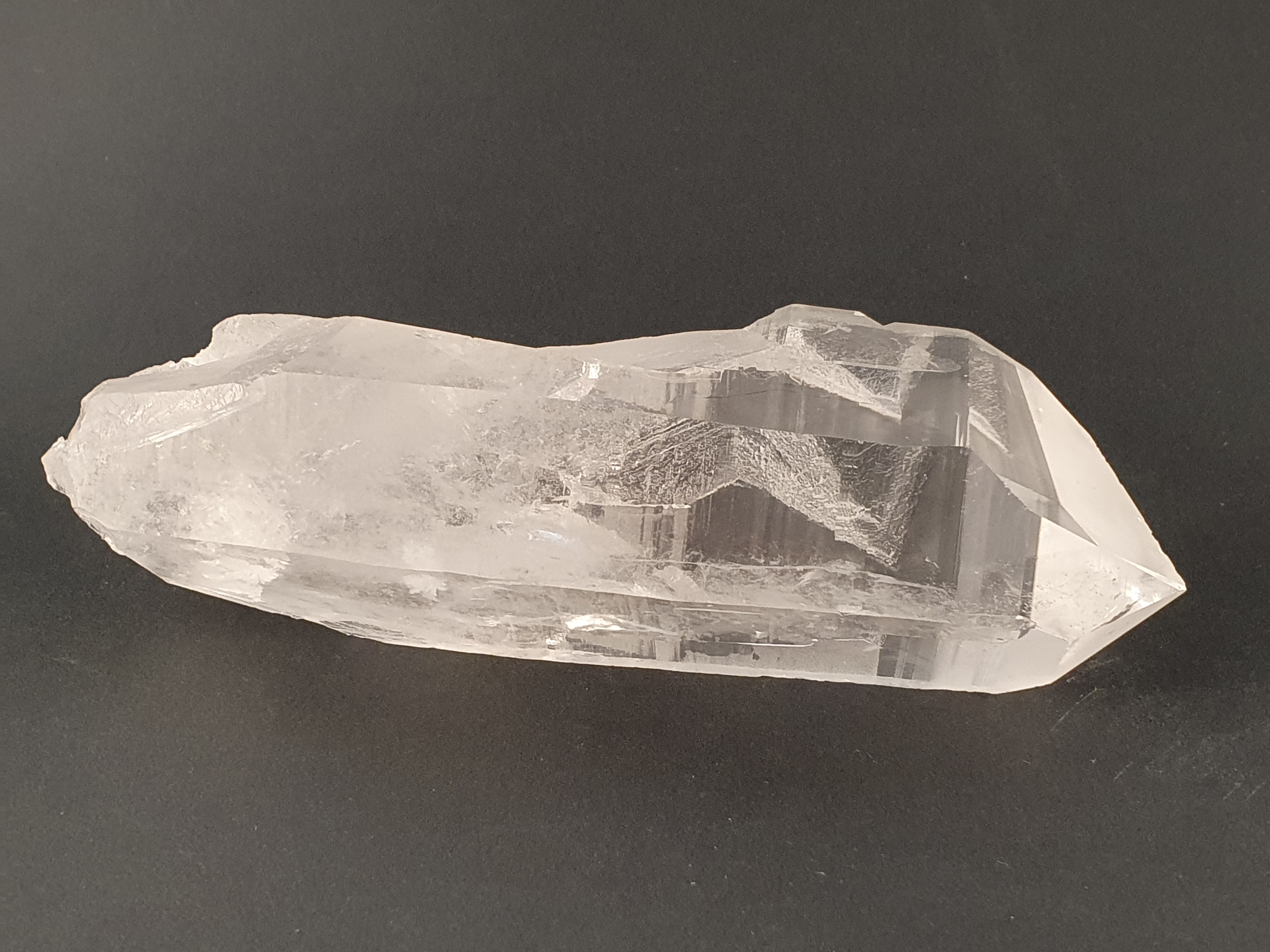 Bergkristall, spets ca. 13cm Brasilien - 2