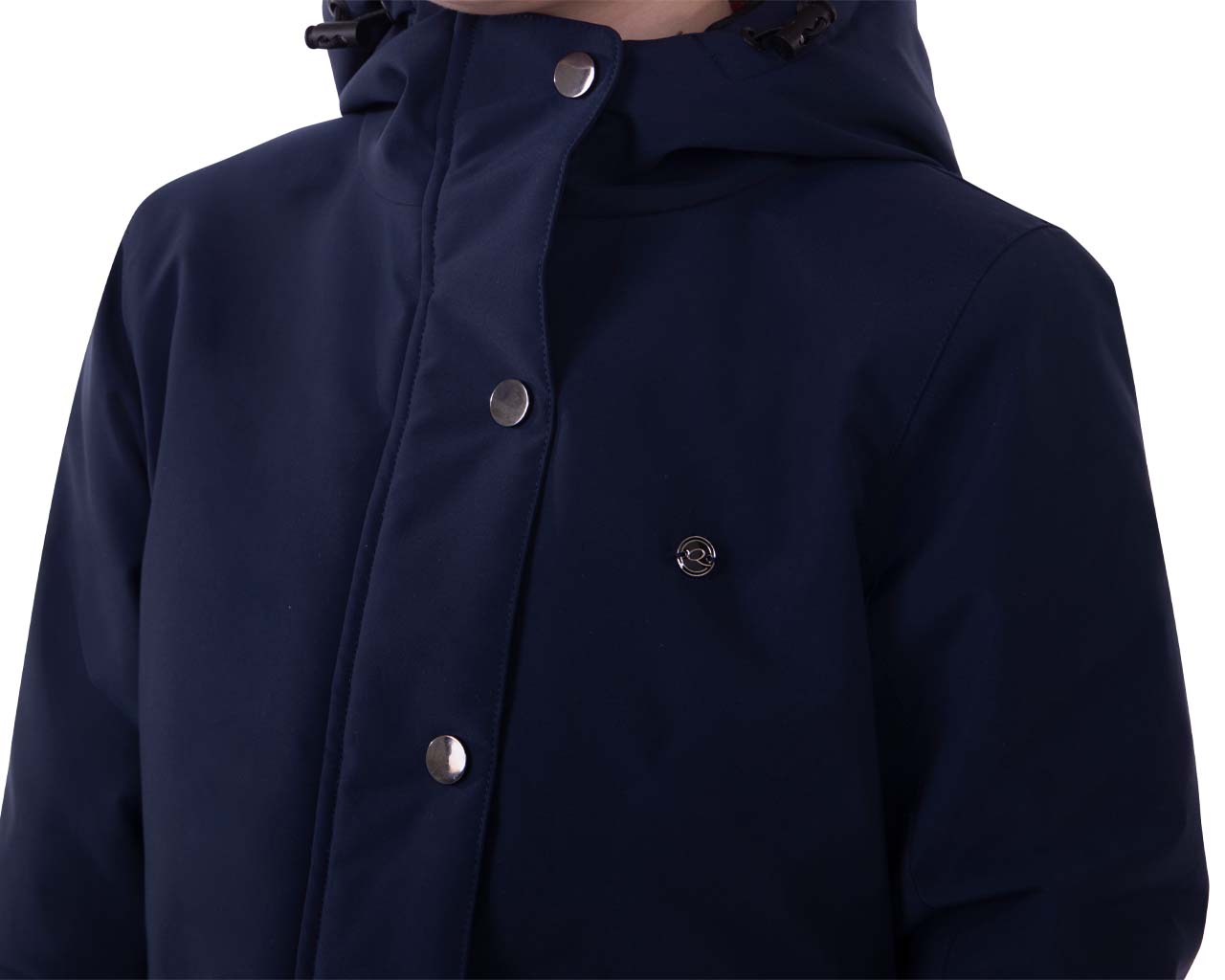 Vinterjacka lång navy - 5