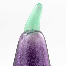 Gunnel Sahlin (Frutteria 1989) Colorful Eggplant  Sculpture 22 cm (with Box)