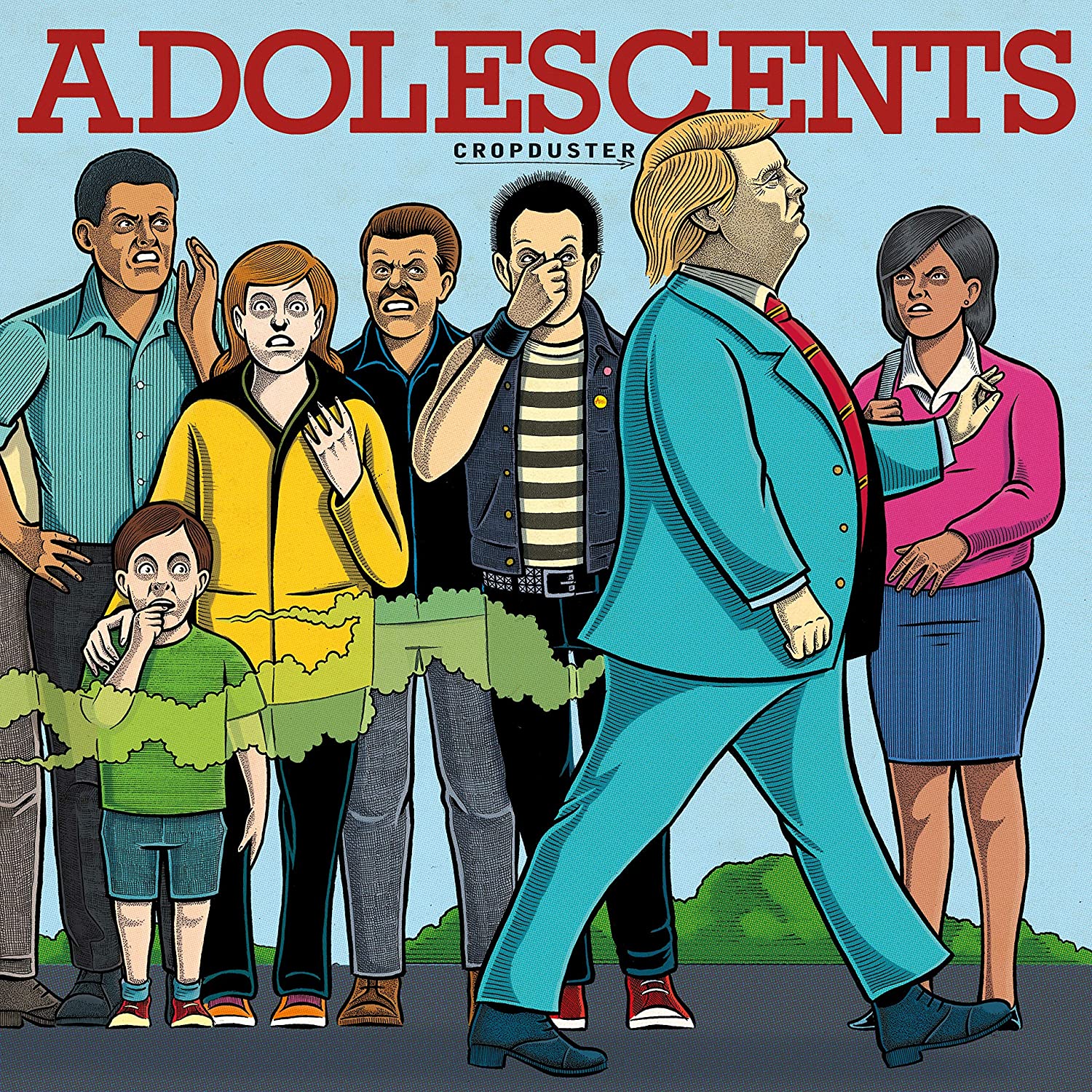 Adolescents - ‎Cropduster - LP