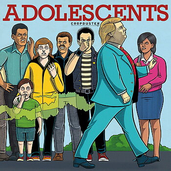 Adolescents - ‎Cropduster - LP