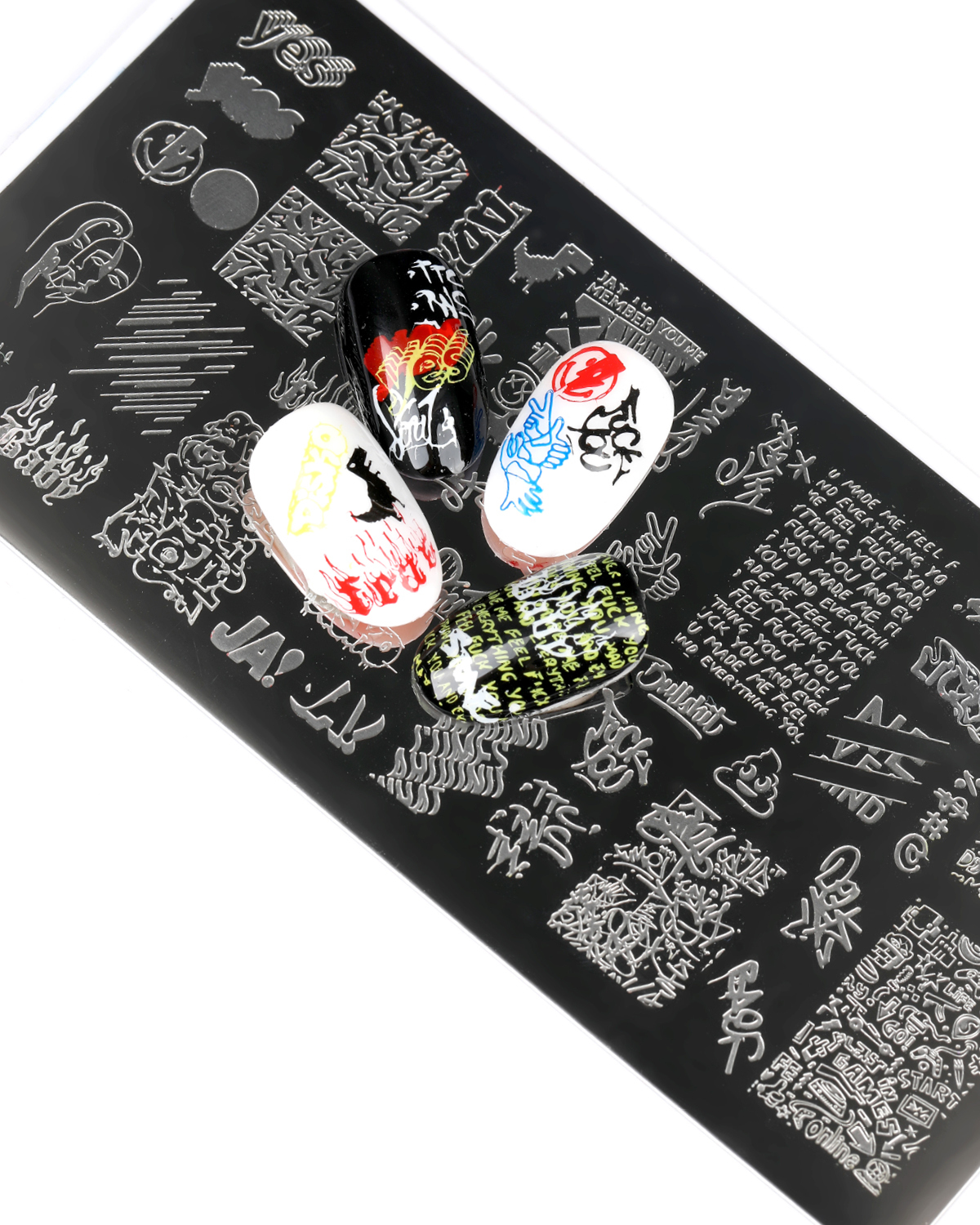 Stamping plate #2 Graffity - 3