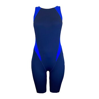 The new Isha Elite Navy swimming suit with leg