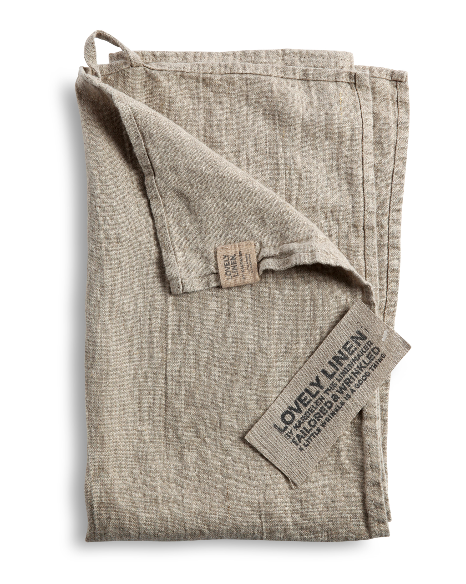 Kökshandduk Lovely Linen natural  beige