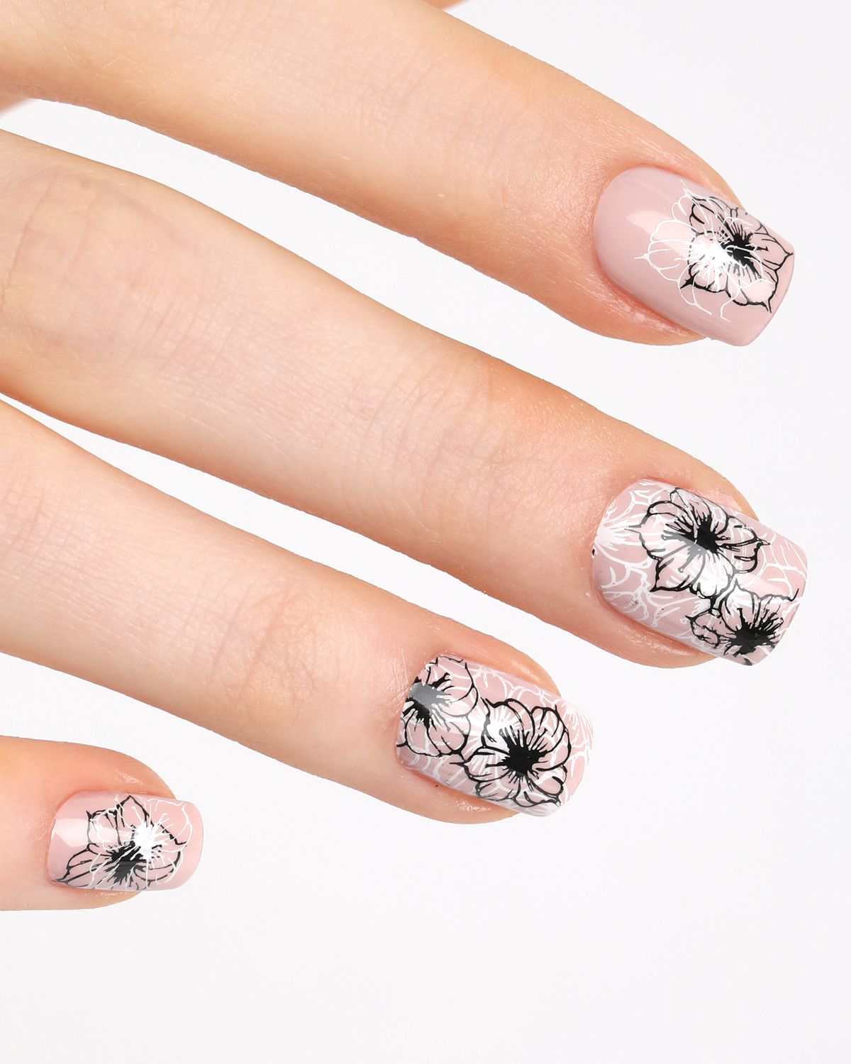 Nail Polish for Stamping Black #2, 9 ml. - 2