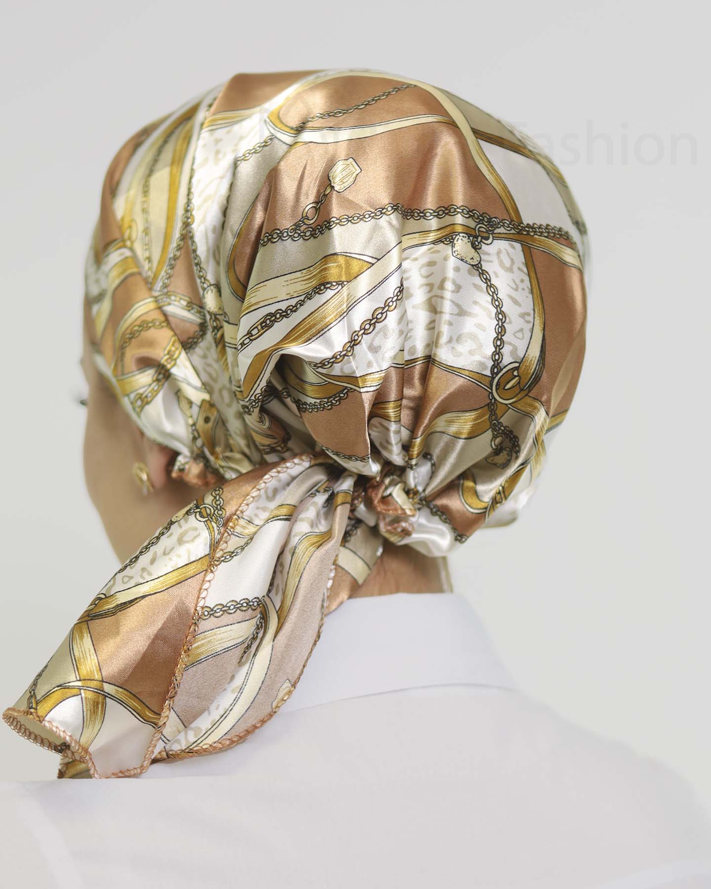 Turban - Gestina - Brunt socker - 2