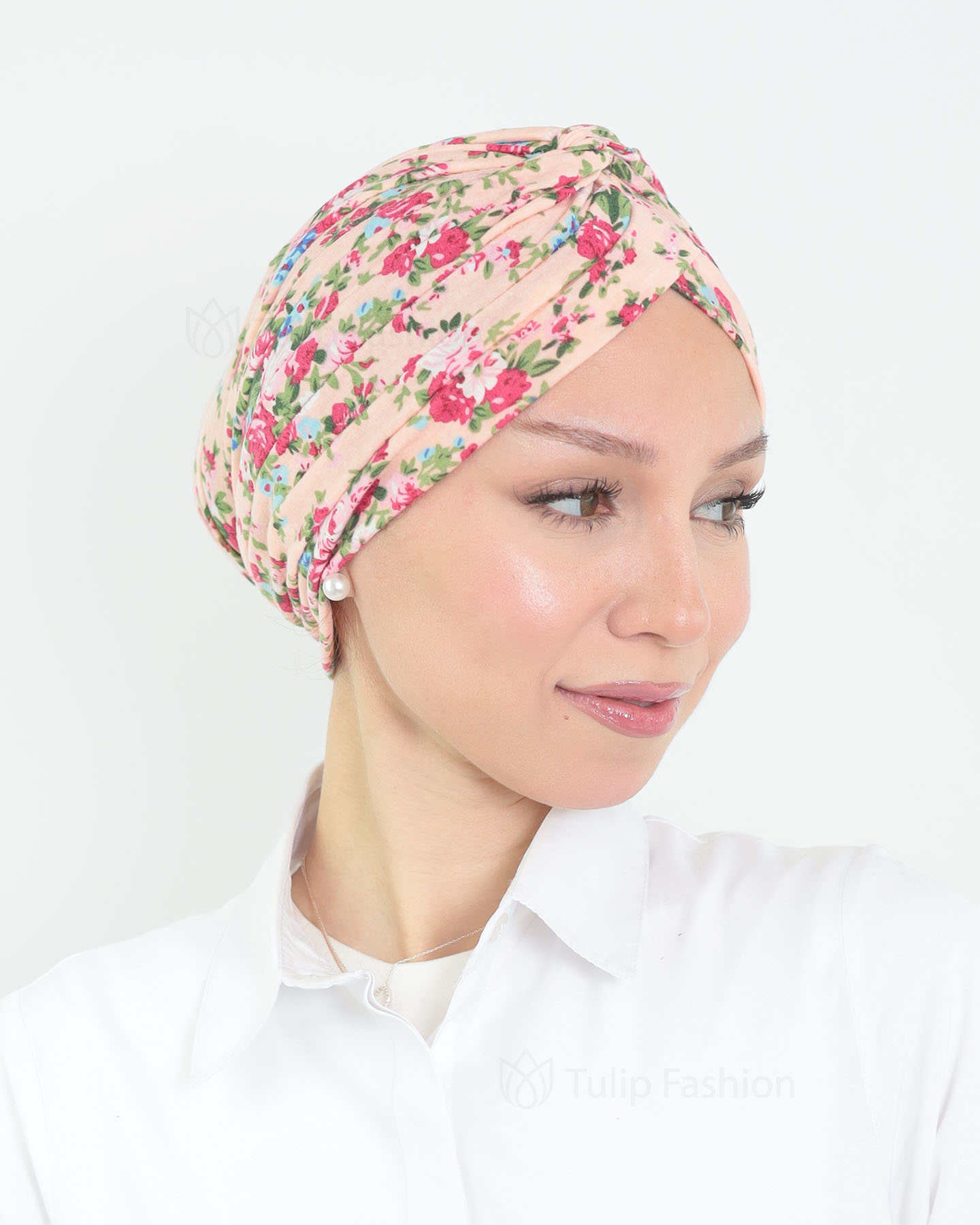 Turban - Casia - Rose - 4