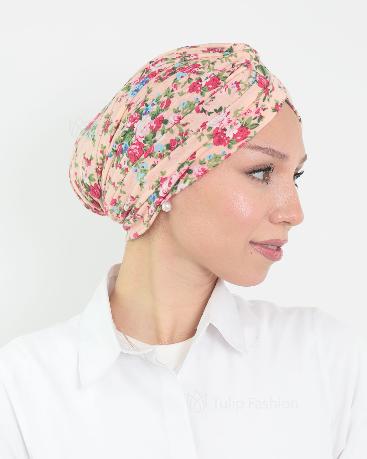 Turban - Casia - Rose