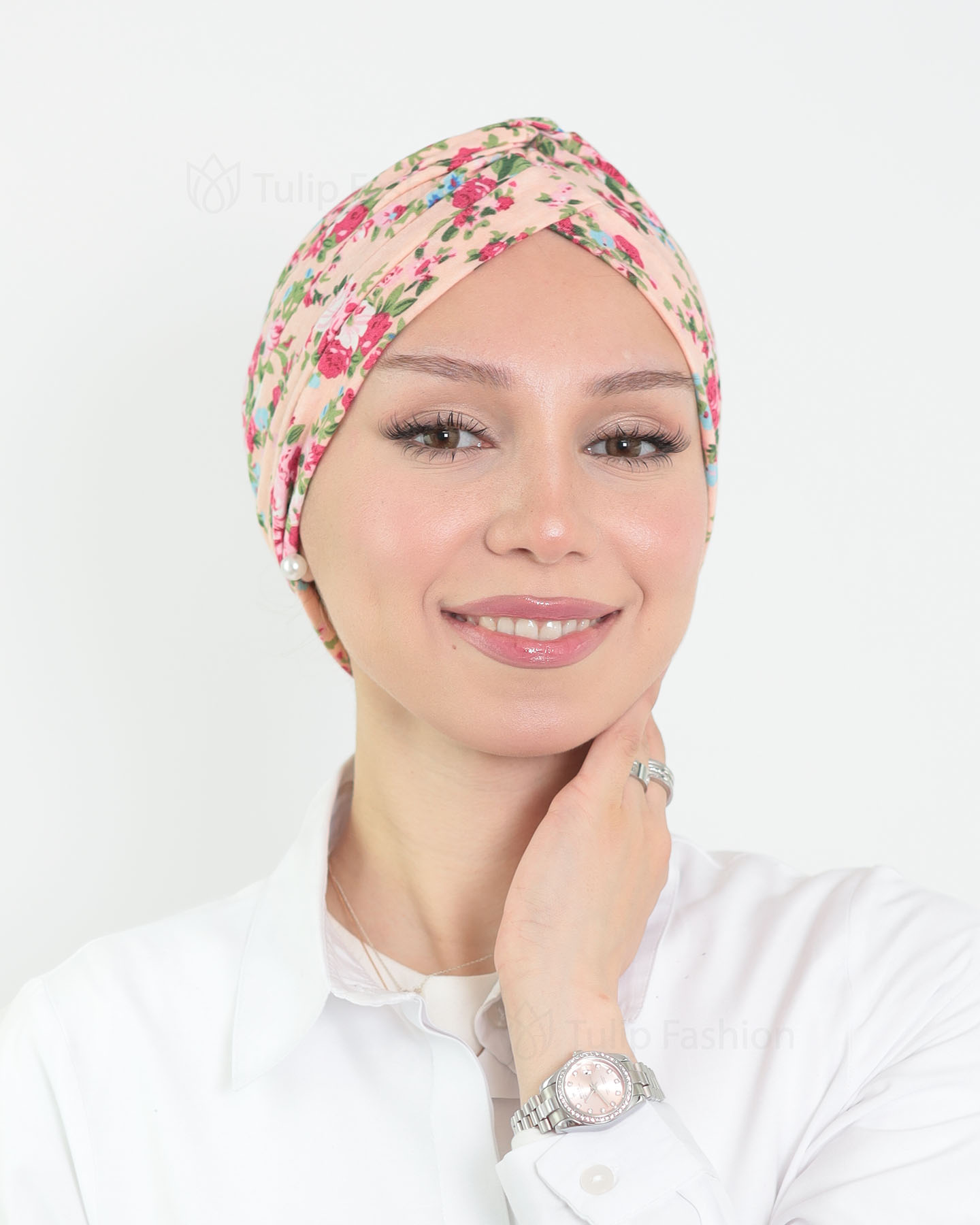Turban - Casia - Rose - 3