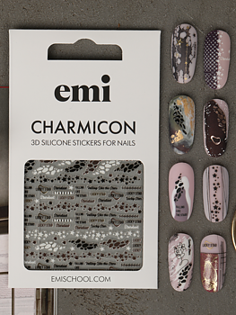 Charmicon 3D Silicone Stickers #217 Stardust