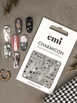 Charmicon 3D Silicone Stickers #218 Starfall