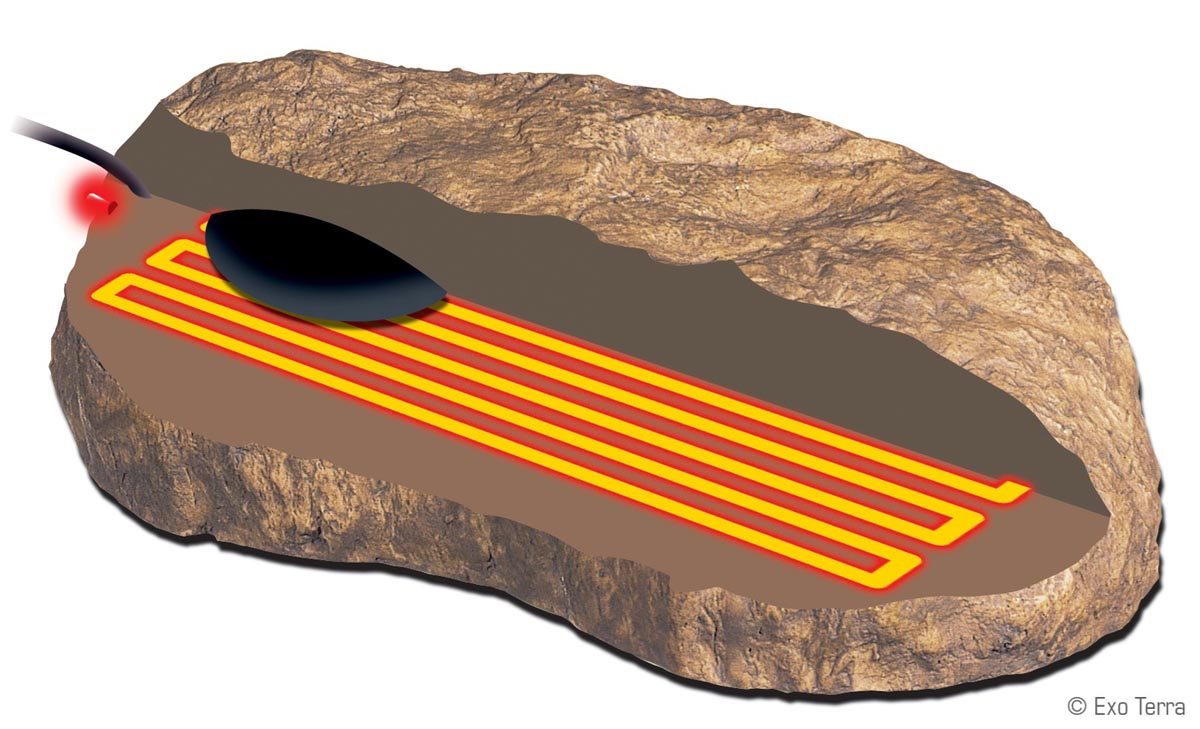 Exo Terra - Heat Wave Rock Värmesten M - 3
