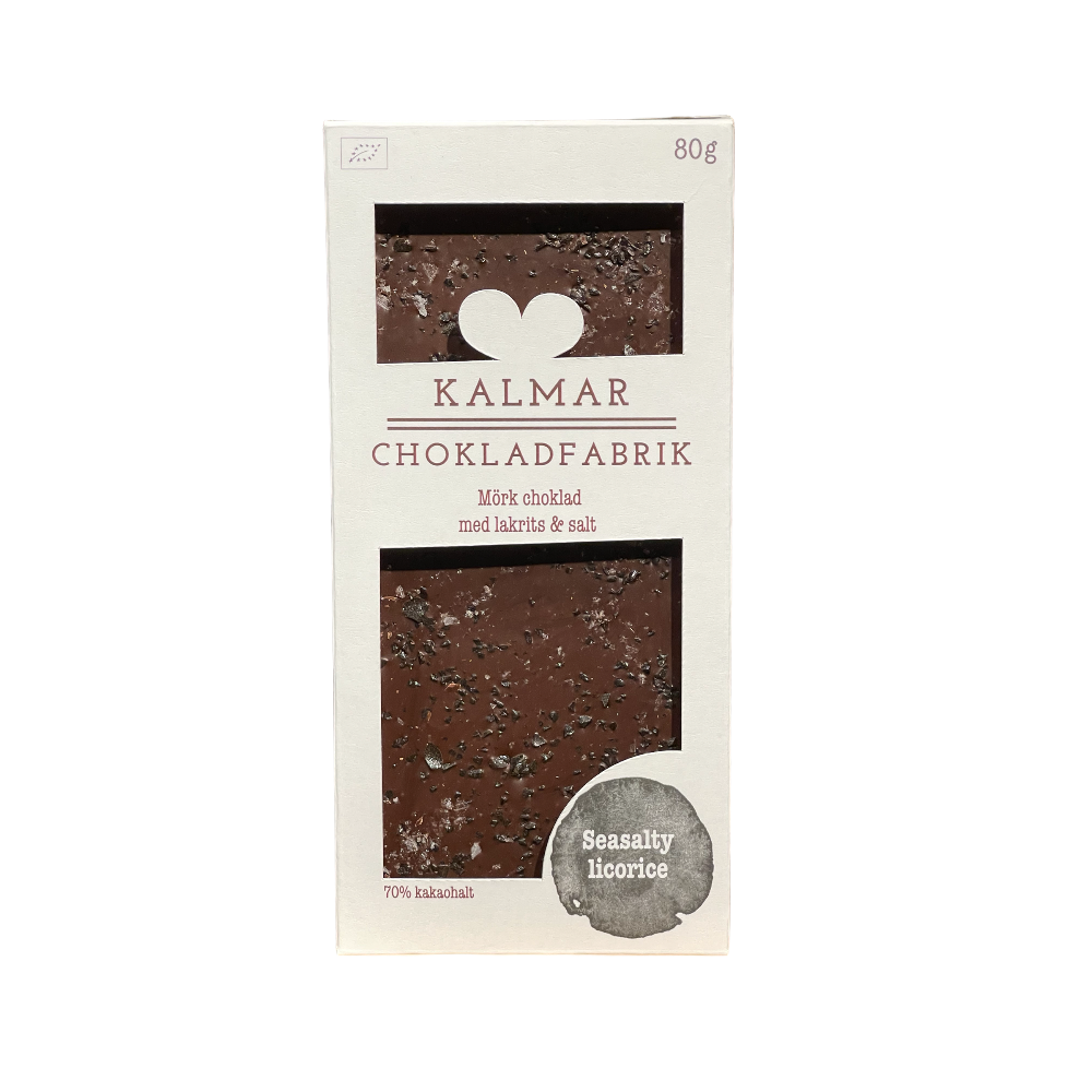 Chokladkaka Seasalty Licorice Ekologisk