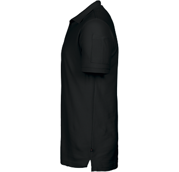 Pikétröja unisex/herr - svart