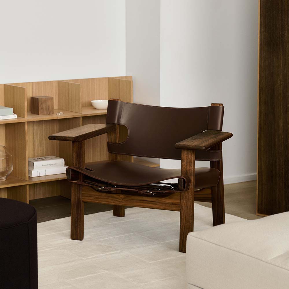 Spanish Chair Lounge (Walnut several choices) - Fredericia Furniture - 5
