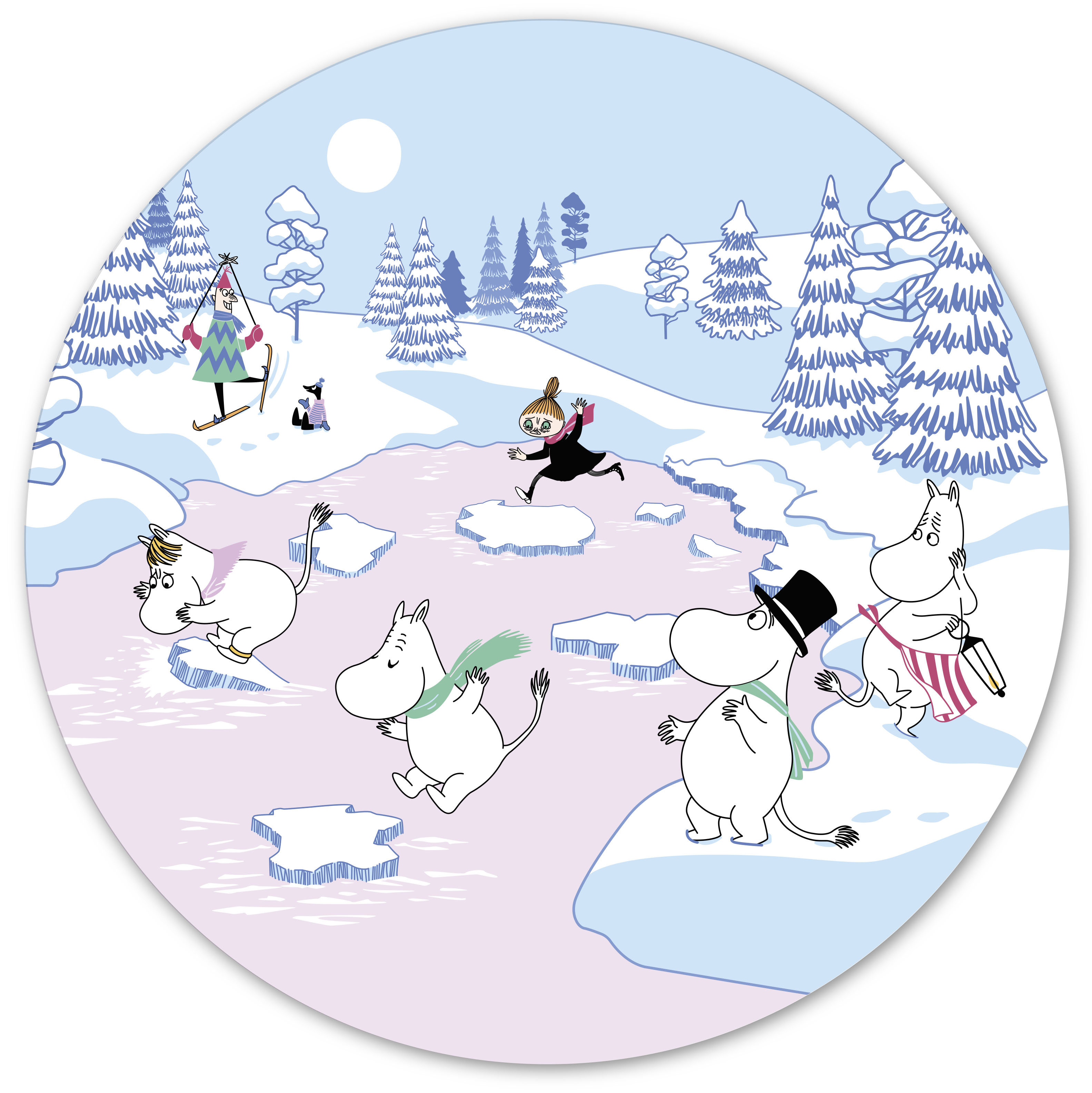 Moomin Pot Coaster - Winter 2022