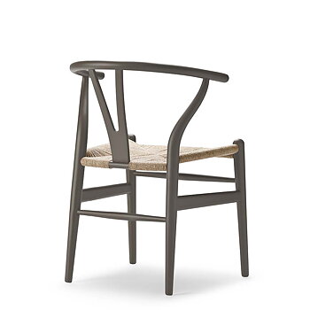 CH24 Y-stol (Soft Edition Slate) by Ilse Crawford - Carl Hansen & Søn