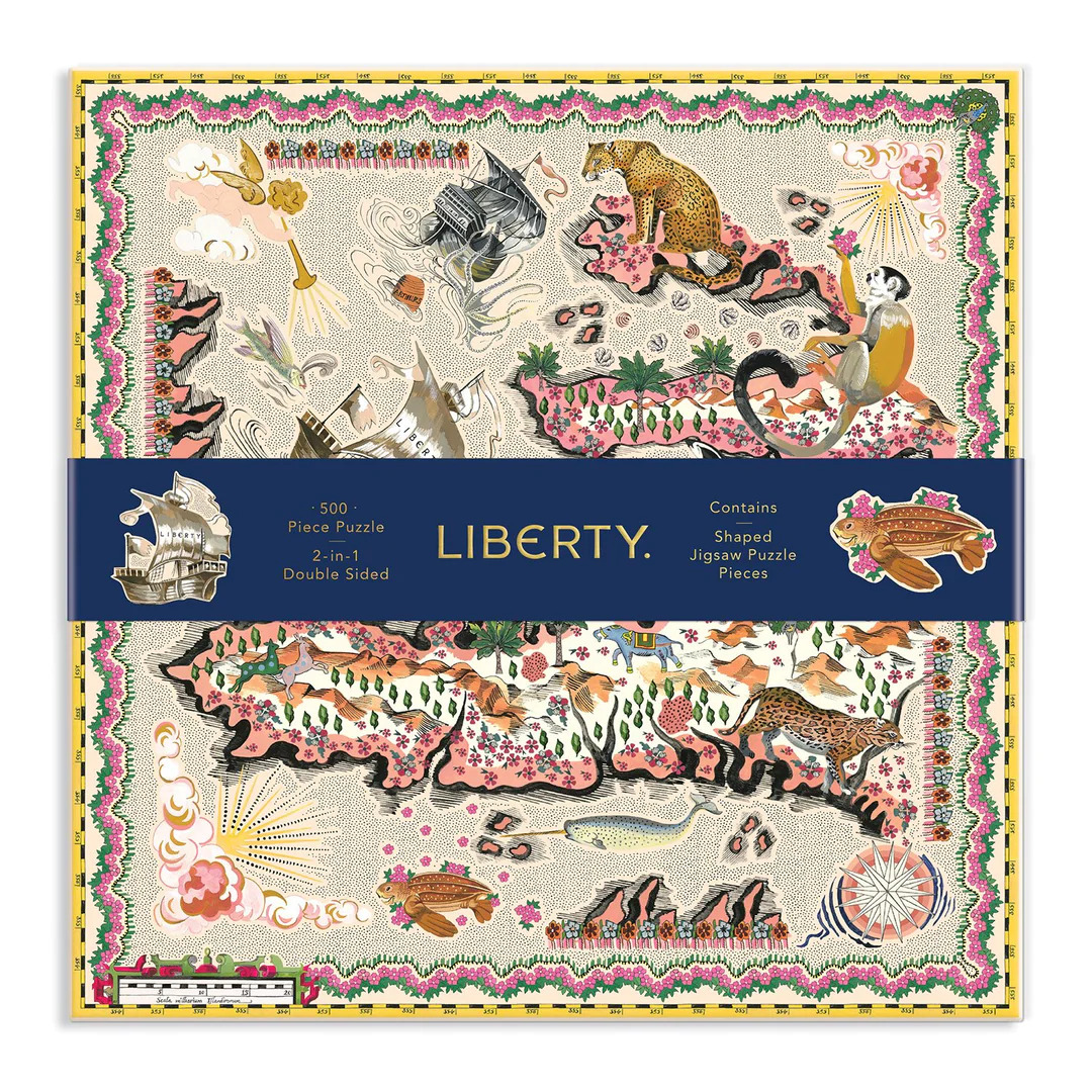 Liberty London Maxine Double-Sided 500 Piece Puzzle