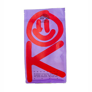 Lykke Kaffegårdar - OK Ciao - Mörkrostade hela espressobönor - 500g