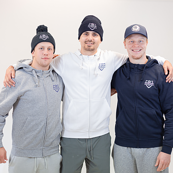 Marin Ziphood med litet tryck