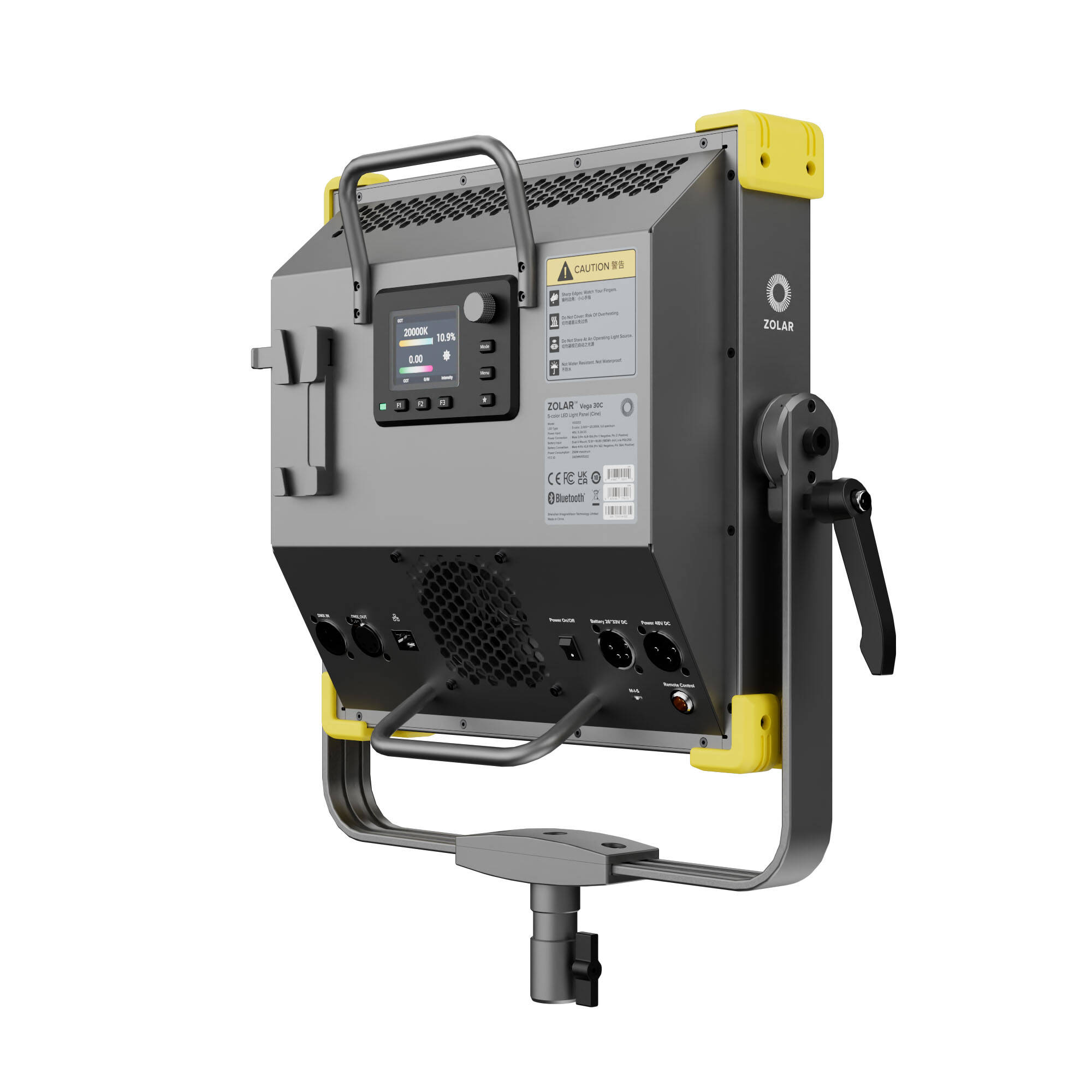 Z CAM ZOLAR Vega 30C RGBAW LED Light Panel - 5