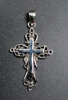Silver Kors Hänge 