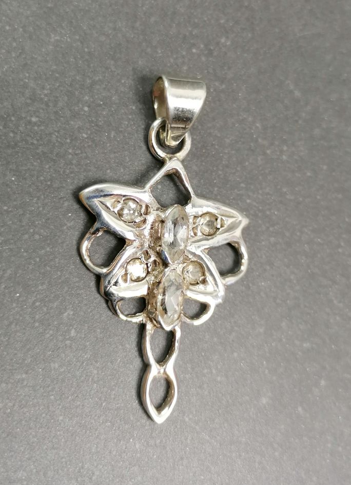 Älv Hänge i Silver  (Evenstar) -53mm