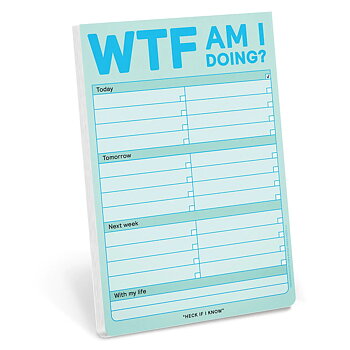WTF Am I Doing? Pad (Pastel Edition)