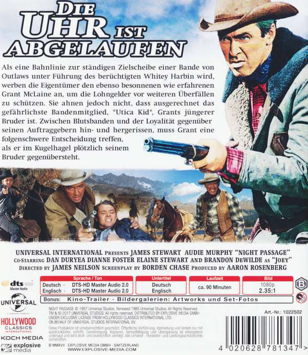 Night Passage (ej svensk text) (Blu-ray) - 2