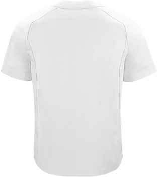 Vårdblus Bussarong unisex - vit