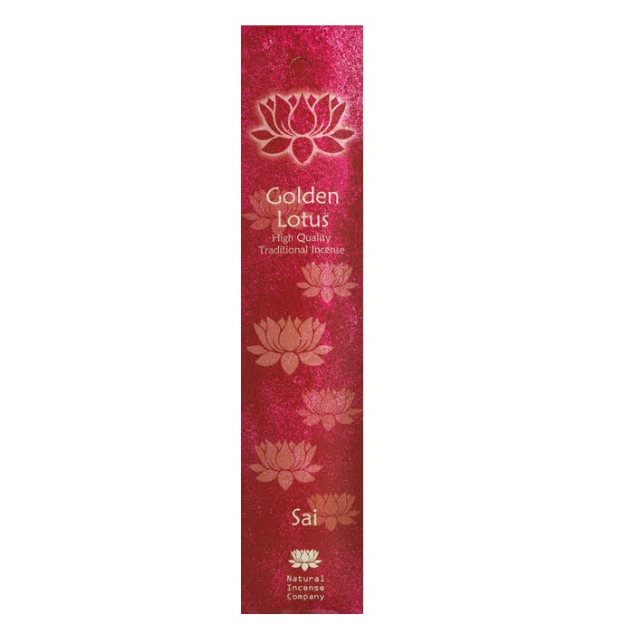 golden lotus rökelsepinnar Sai