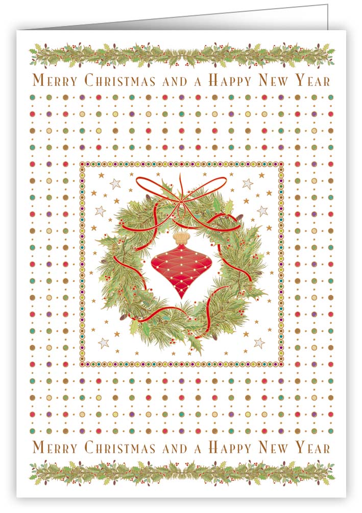 Christmas Greeting Card, 8345