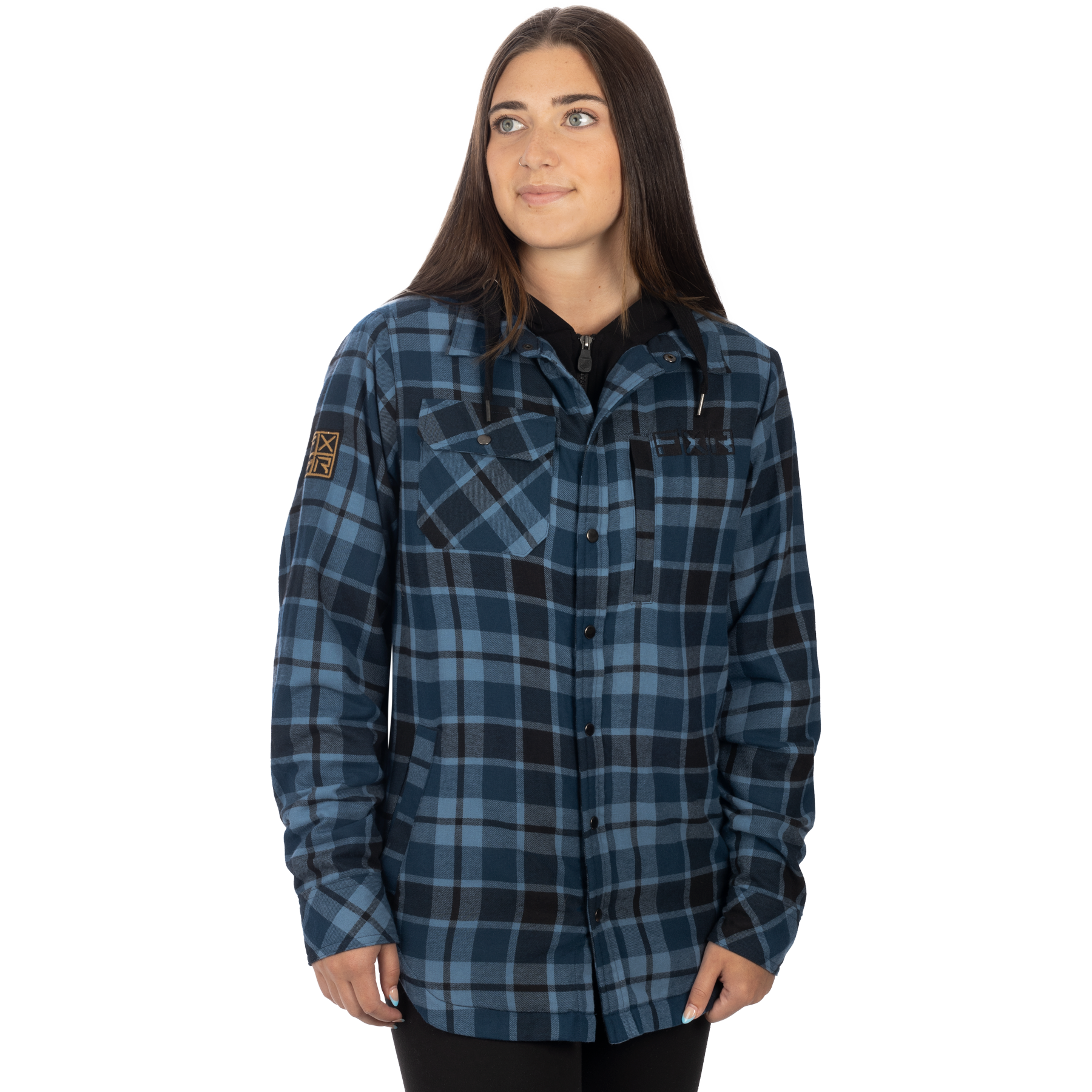 Unisex Timber Insulated Flannel Jacket Steel / Slate - 2