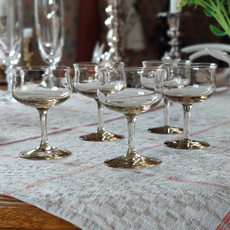 Gultonat sherryglas - 2