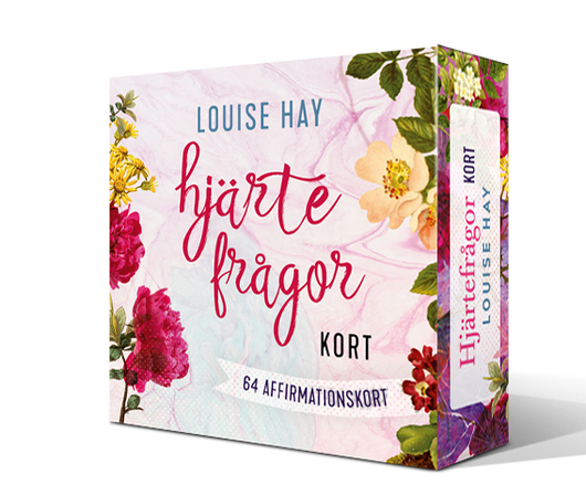 Hjärtefrågor, affirmations kort, Louise Hay