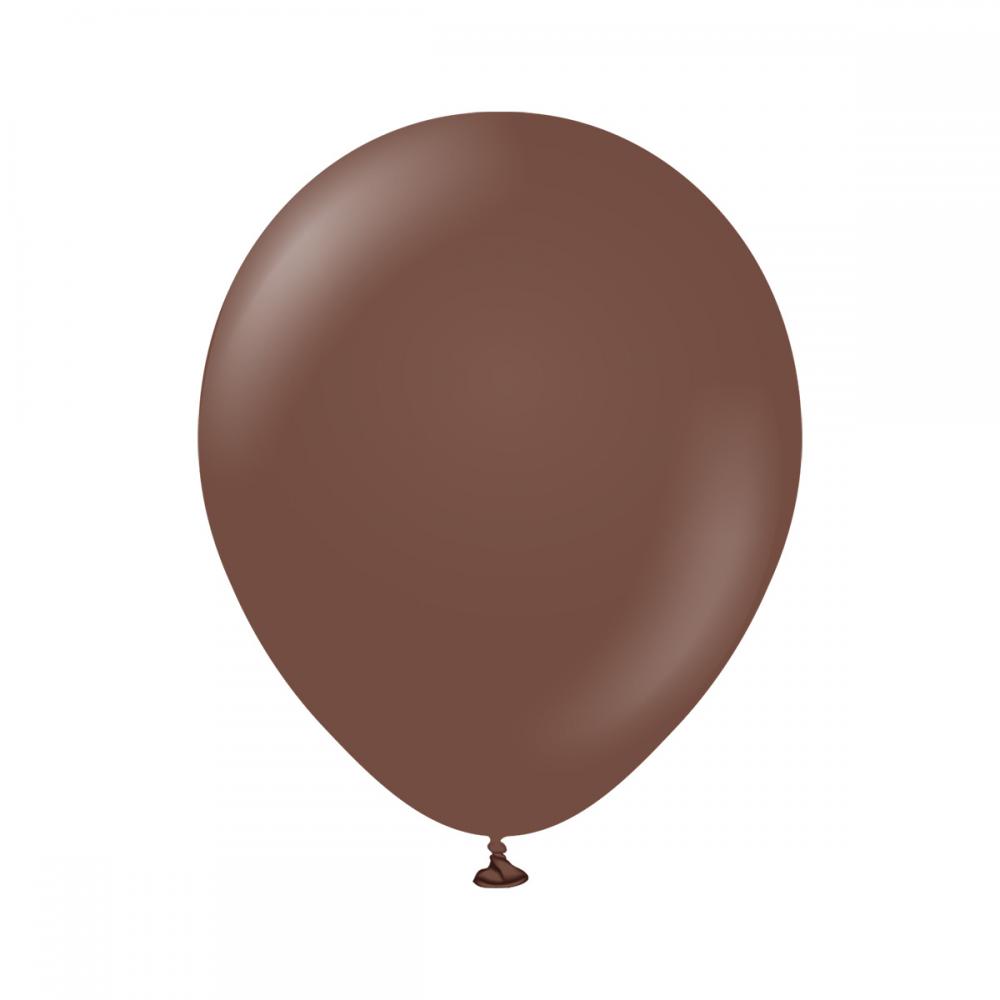 Premium Ballonger Mellanstora  Chocolate Brown