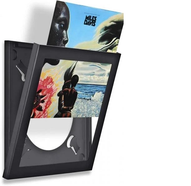 Vinyl frame: And Listen - Black (1-pack) PLUGGED