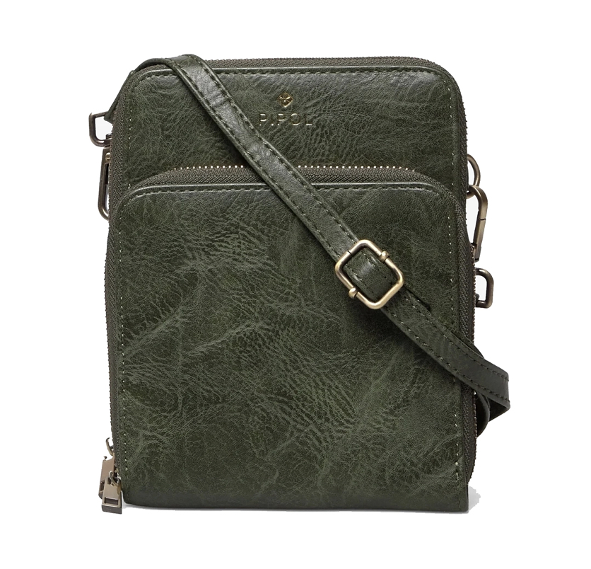 Double Cross Bag Green