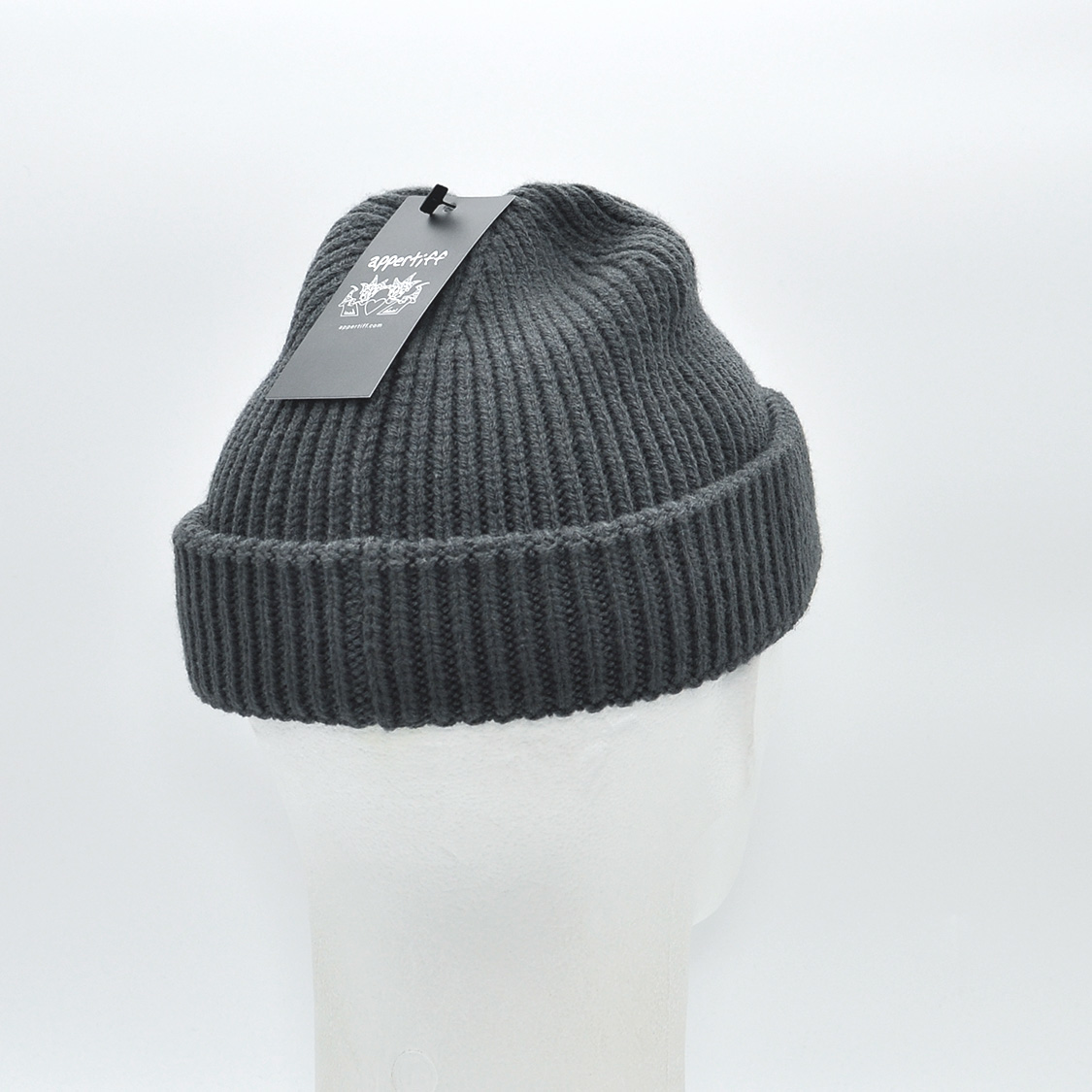 appertiff - Recycled Knuckle Beanie Graphite Grey - 5