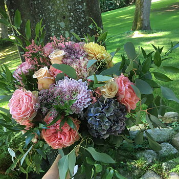 Brudbukett 332