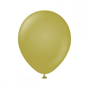 Premium Latexballonger Mellanstora Olive 