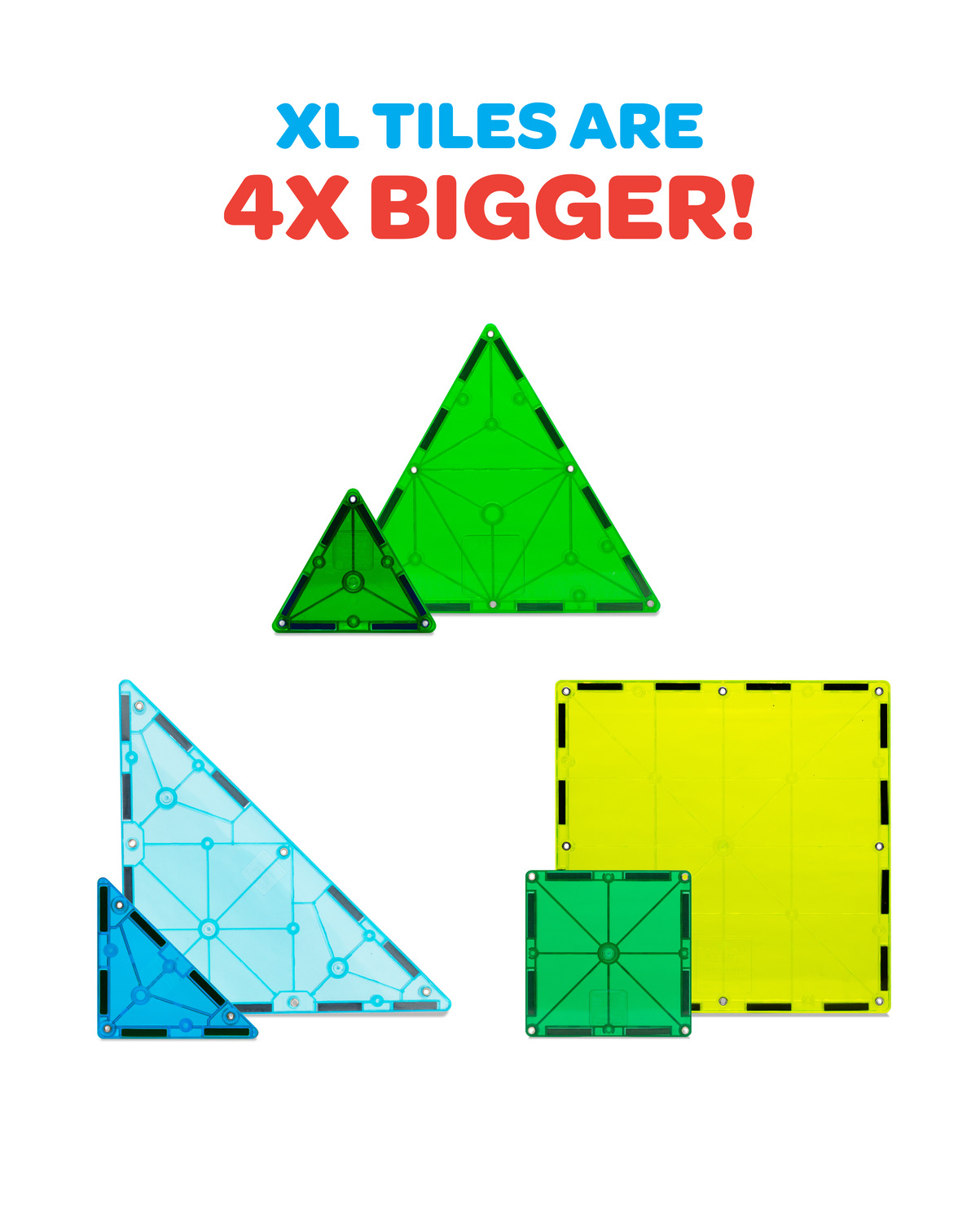 Magna-tiles, Dino World XL- 50 pcs - 5