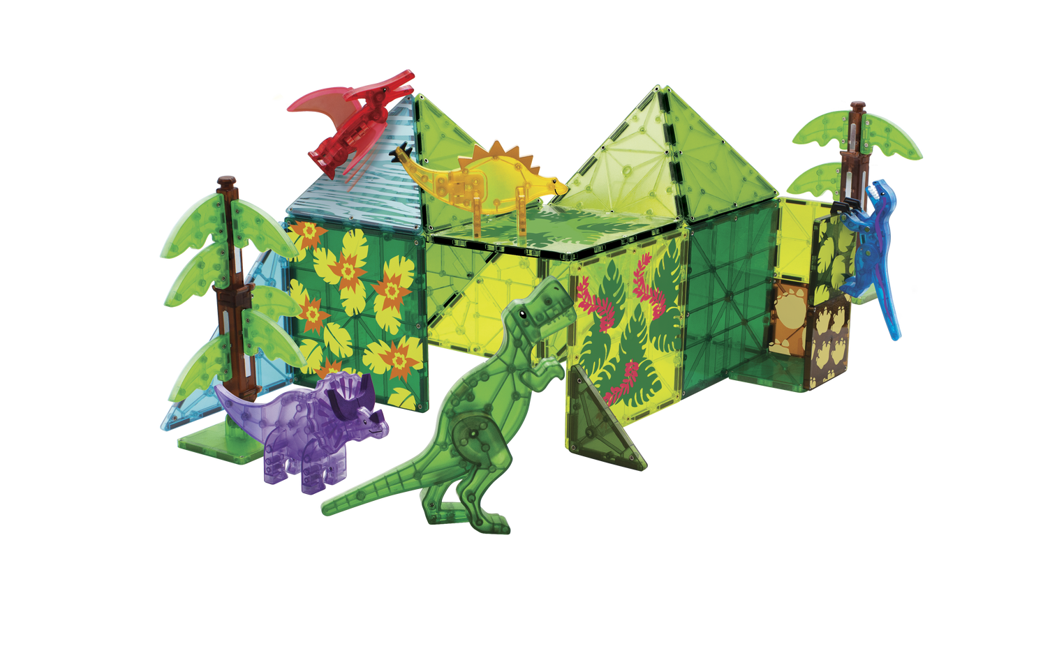 Magna-tiles, Dino World XL- 50 pcs - 3