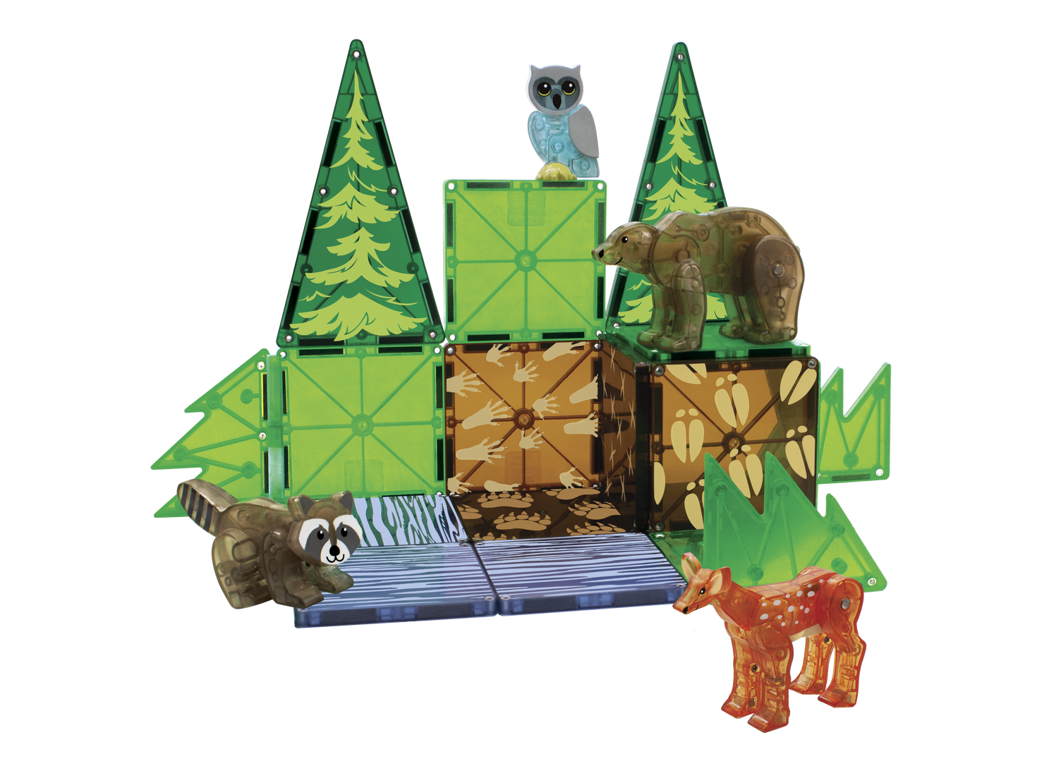 Magna-tiles, Forest Animals - 25 pcs - 6