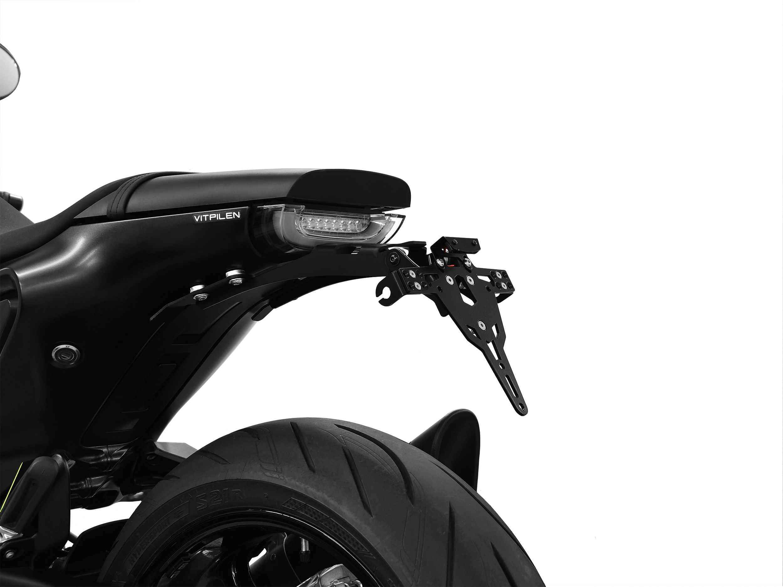 Nummerplåtshållare Pro Husqvarna 701 Vitpilen