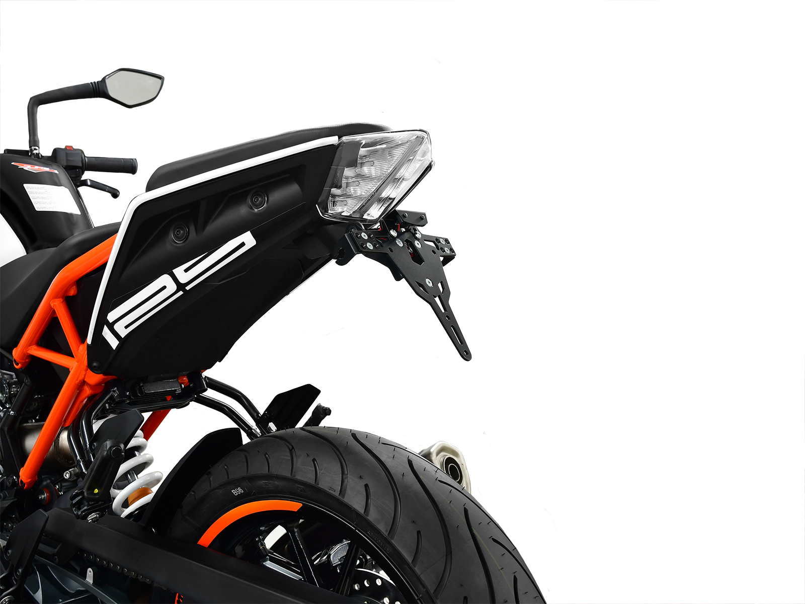 Nummerplåtshållare Pro KTM 125/390 Duke