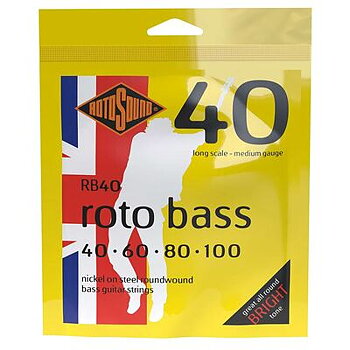 Rotosound RB40 Roto Bass - Nickel  Elbas 40-100