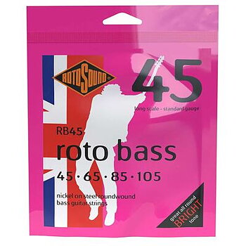 Rotosound RB45 Roto Bass - Nickel  Elbas 45-105