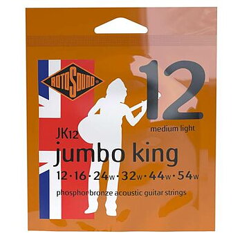 Rotosound JK12 Jumbo King Acoustic - Medium Light Phosphor Bronze 12-54